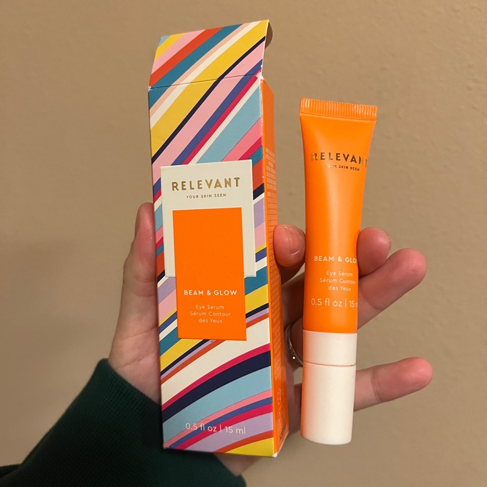 RELEVANT: YOUR SKIN SEEN BEAM + GLOW EYE SERUM